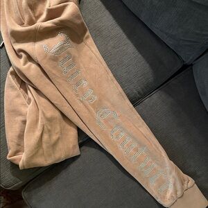 Juicy Couture Blush Velour Scarf